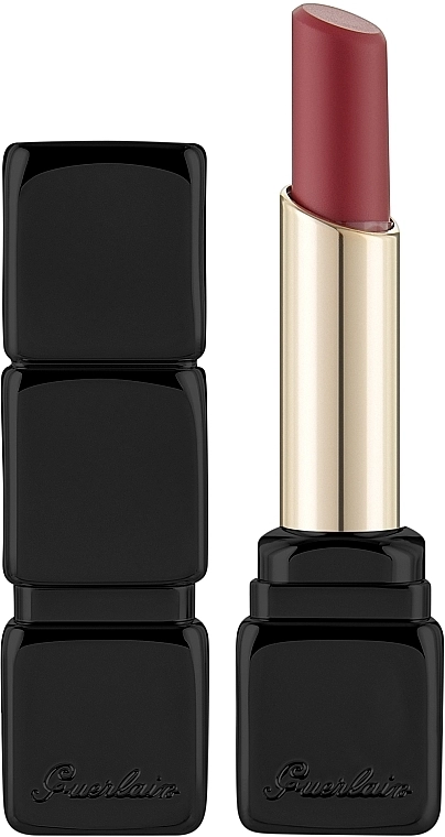 Guerlain KissKiss Tender Matte Lipstick Матова помада для губ з ефектом сяйва, 16 годин комфорту - фото N1