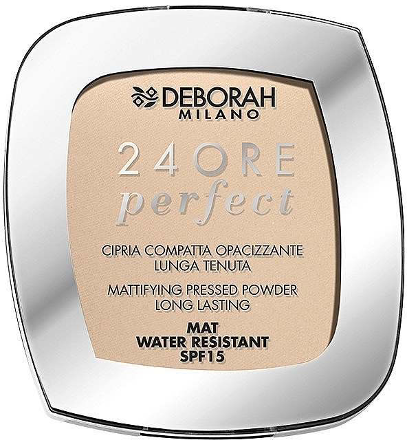 Deborah Fondotinta 24 Ore Perfect SPF15 Compact Powder Пудра для лица - фото N1