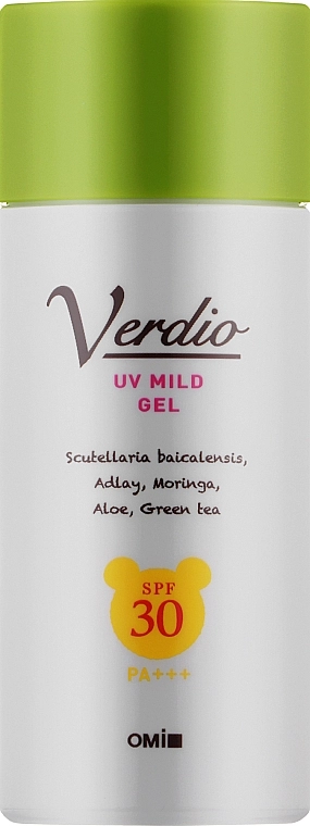 Omi Brotherhood Гель для чувствительной кожи Verdio UV Mild Gel SPF 30 PA +++ - фото N1