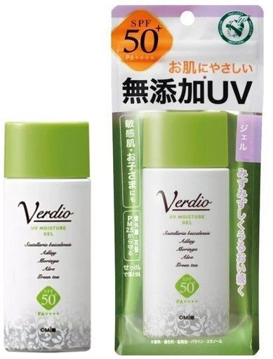 Omi Brotherhood Гель сонцезахисний для чутливої шкіри Verdio UV Moisture Gel SPF 50+ - фото N1