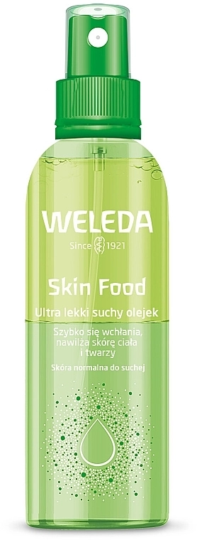 Weleda Ультралегкое сухое масло для лица и тела "Скин Фуд" Skin Food Ultra Light Dry Oil - фото N3