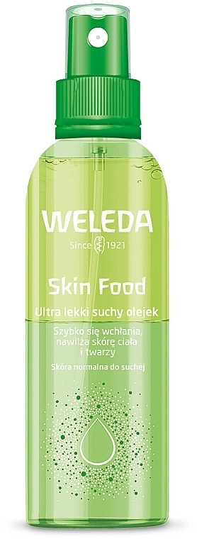 Weleda Ультралегка суха олія для обличчя та тіла "Скин Фуд" Skin Food Ultra Light Dry Oil - фото N3