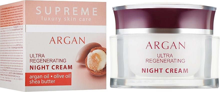 BioFresh Регенерирующий ночной крем для лица с аргановым маслом Supreme Ultra Regenerating Night Cream - фото N2