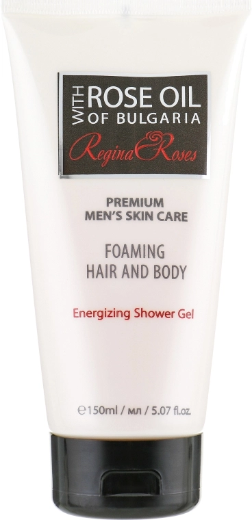 BioFresh Енергетичний гель для душу для чоловіків Regina Roses Foaming Hair And Body Energizing Shower Gel - фото N1