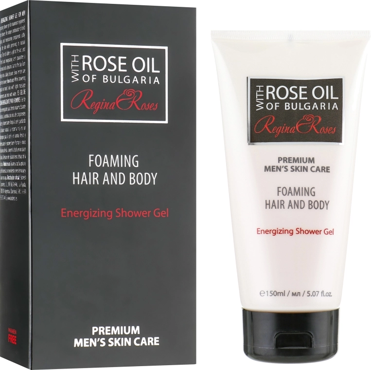 BioFresh Енергетичний гель для душу для чоловіків Regina Roses Foaming Hair And Body Energizing Shower Gel - фото N2