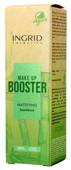 Ingrid Cosmetics Матирующий бустер для лица Make Up Booster Mattifying Bamboo, 30ml - фото N1