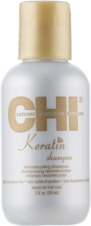 CHI Восстанавливающий кератиновый шампунь Keratin Reconstructing Shampoo - фото N1