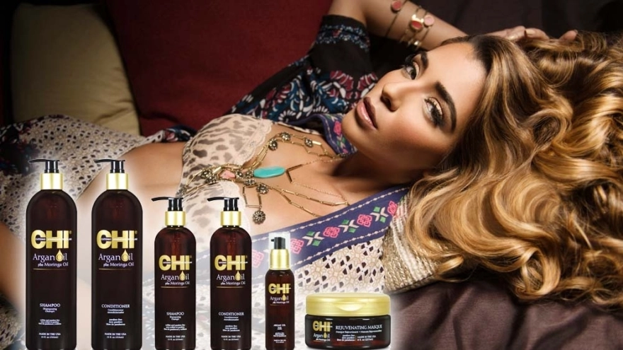 CHI Зволожуюча олія для волосся Argan Oil Plus Moringa Oil - фото N5