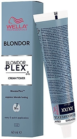 Wella Professionals Крем-тонер для знебарвленого волосся Toner Blondorplex - фото N1