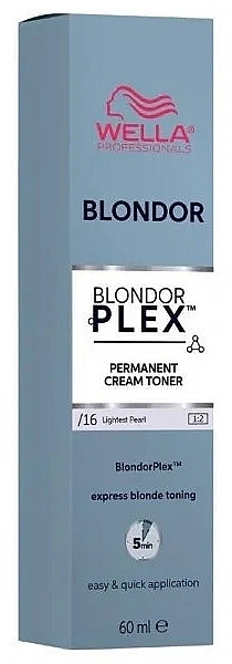 Wella Professionals Крем-тонер для знебарвленого волосся Toner Blondorplex - фото N2