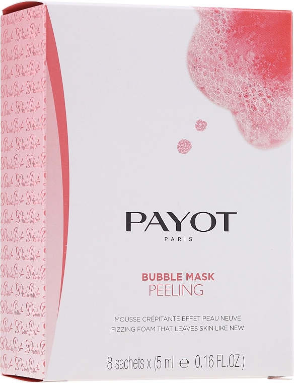 Payot Маска-пилинг кислородная для лица Les Demaquillantes Peeling Oxygenant Depolluant Bubble Mask - фото N1
