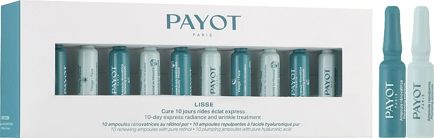 Payot 10-дневный экспресс-уход для сияния кожи и от морщин Lisse 10-Day Express Radiance and Wrinkles Treatment - фото N2