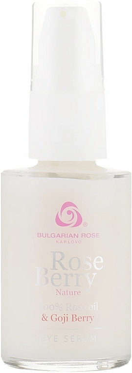 Bulgarian Rose Сиворотка навколо очей Bulgarska Rosa Rose Berry Nature Serum Around Eyes - фото N2