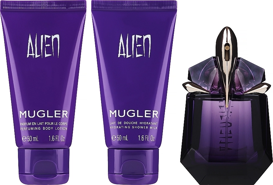 Mugler Alien Набір (edp/30ml + b/lot/50ml + sh/gel/50ml) - фото N3