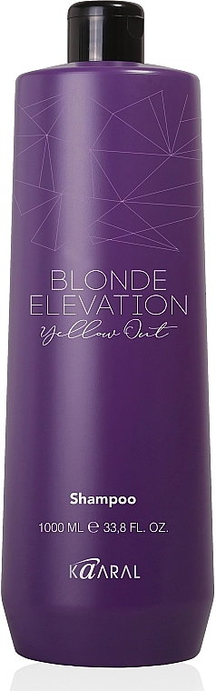 Kaaral Шампунь для освітленого волосся Blonde Elevation Yellow Out Shampoo - фото N1