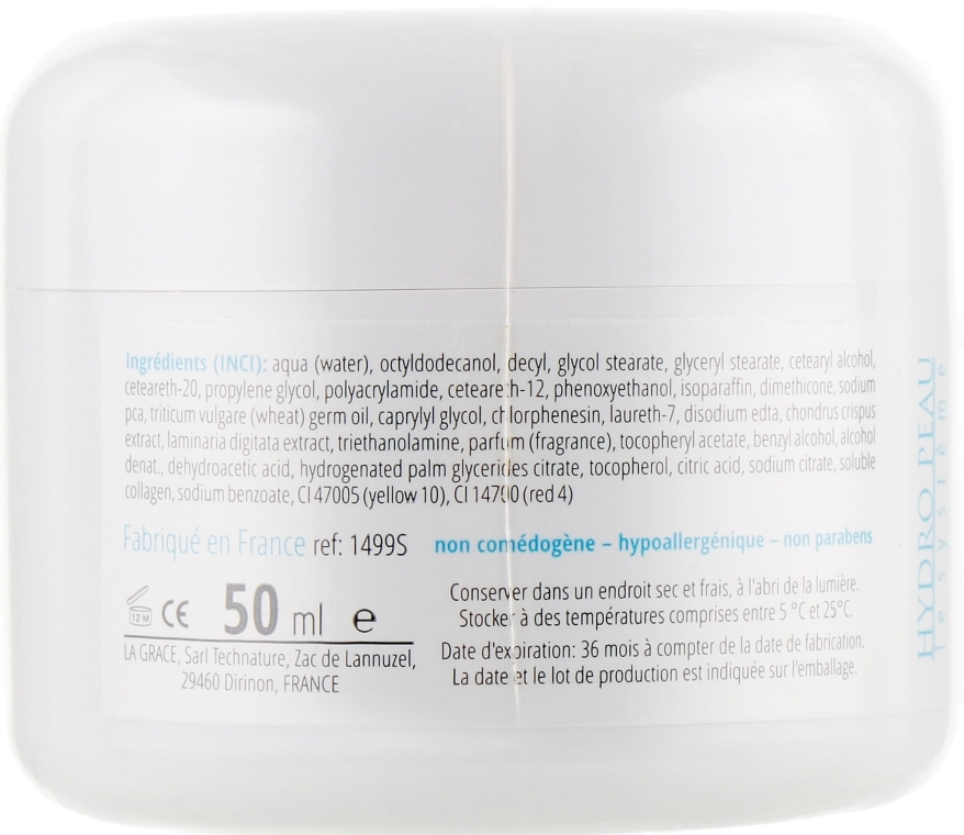 La Grace Крем для лица с коллагеном и активным увлажняющим фактором Triple Hydra Cream, 50ml - фото N5