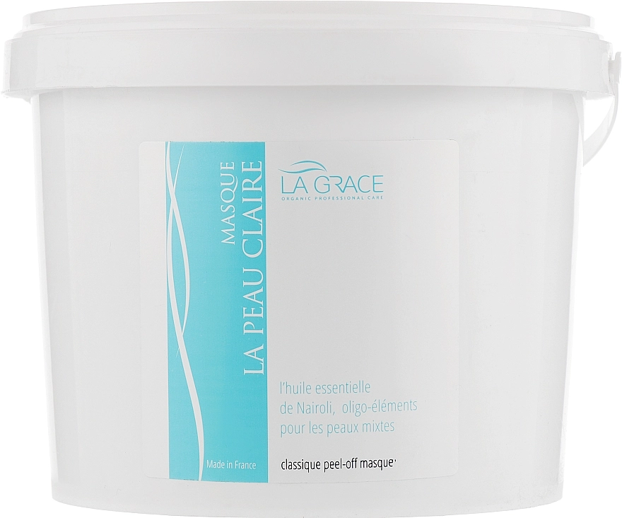 La Grace Альгінатна маска, що очищає з маслом неролі "Чиста шкіра" для жирної шкіри Masque La Peau Claire - фото N5