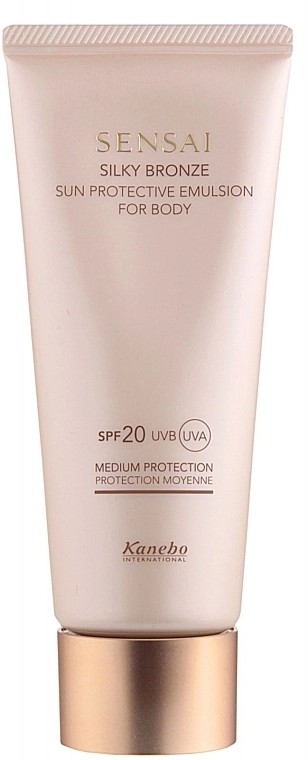 Sensai УЦЕНКА Солнцезащитная эмульсия для тела Silky Bronze Sun Protective Emulsion For Body SPF 20 * - фото N2