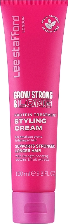 Lee Stafford Протеїновий стайлінг-крем для волосся Grow Strong & Long Protein Treatment Styling Cream - фото N1
