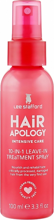 Lee Stafford Інтенсивний спрей для волосся 10 в 1 Hair Apology 10 in 1 Leave-in Treatment Spray - фото N1