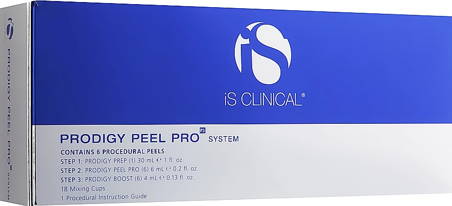 IS CLINICAL Набір "Середній пілінг" Prodigy Peel Pro (P3) System (prep/30ml+peel/6ml+boost/4ml) - фото N1