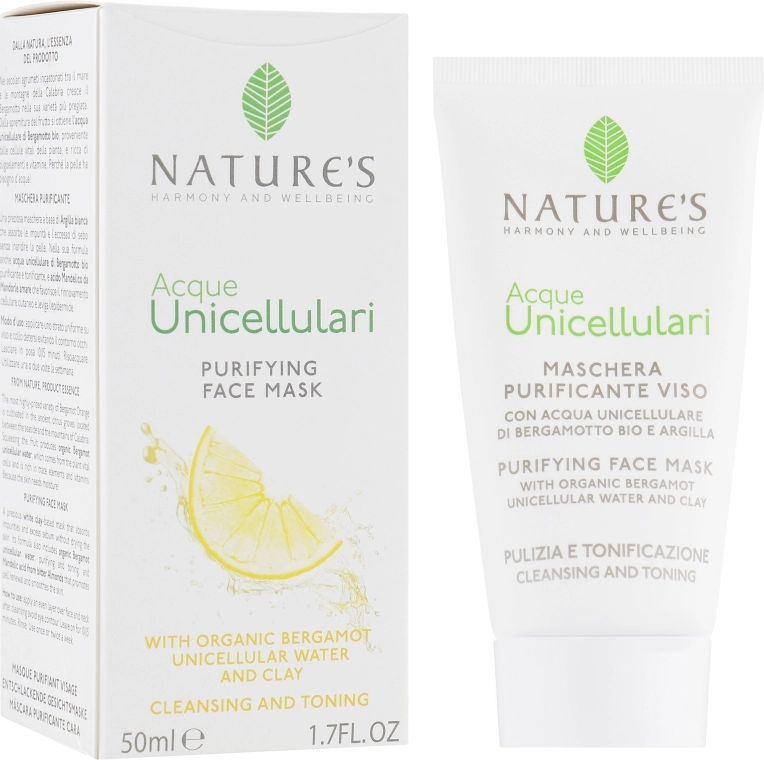 Nature's Очищувальна маска для обличчя Purifying Face Mask - фото N1