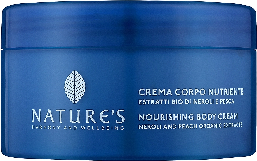 Nature's Питательный крем для тела Neroli Pesca Nourishing Body Cream - фото N3