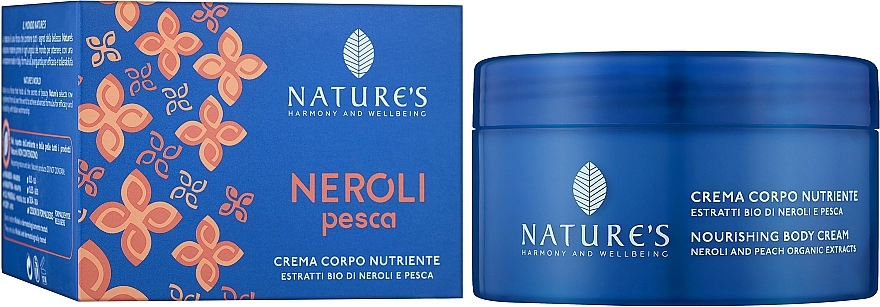 Nature's Питательный крем для тела Neroli Pesca Nourishing Body Cream - фото N4
