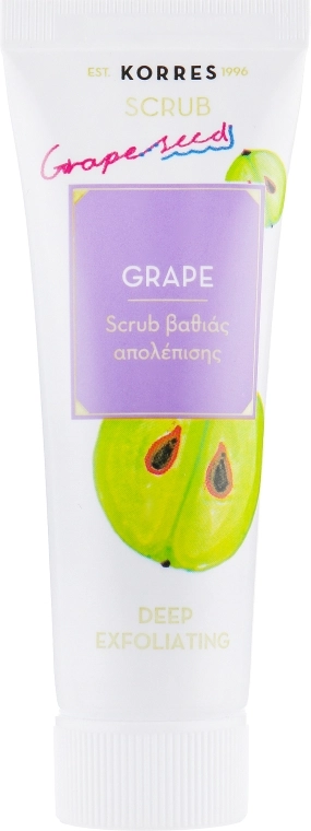 Korres Скраб для глибокого очищення шкіри "Виноград" Grape Scrub - фото N1