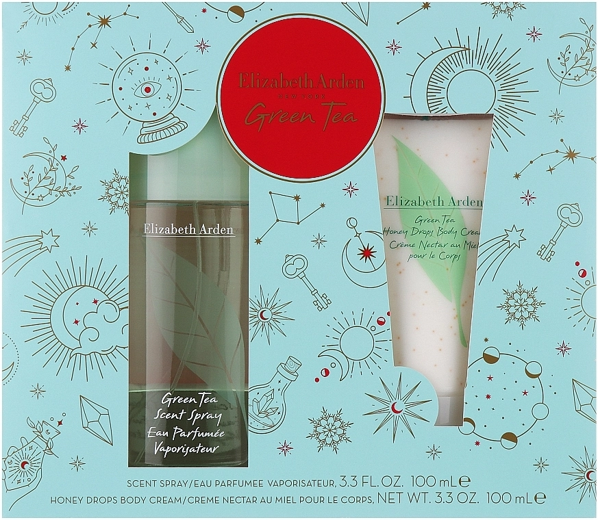 Elizabeth Arden Green Tea Набор (edp/100ml + b/cream/100ml) - фото N1