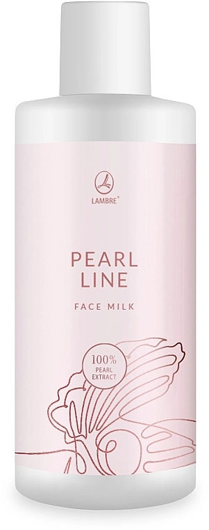 Lambre Молочко зволожуюче з екстрактом перлів Pearl Line Face Milk - фото N1