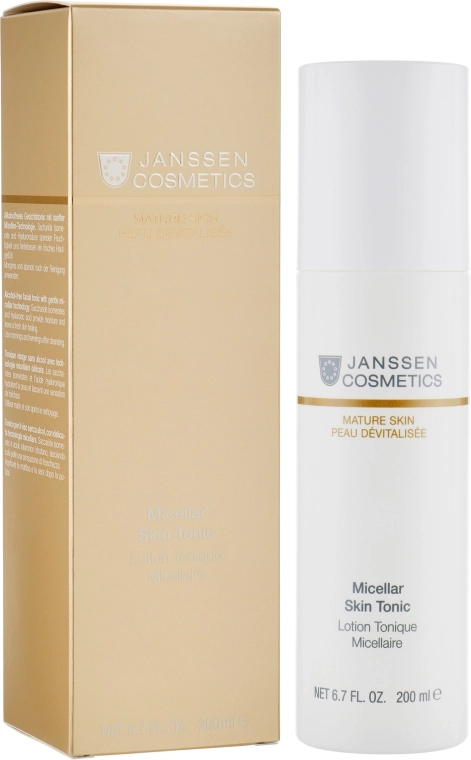 Janssen Cosmetics Міцелярний тонік з гіалуроновою кислотою Mature Skin Micellar Skin Tonic - фото N1