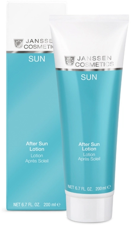 Janssen Cosmetics Успокаивающий регенерирующий лосьон после загара After Sun Lotion - фото N4
