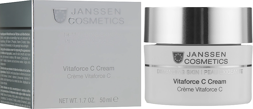 Janssen Cosmetics Регенеруючий крем з вітаміном С Vitaforce C Cream - фото N2