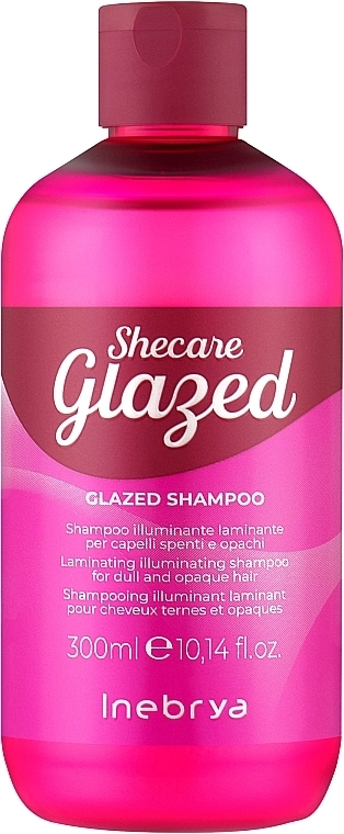 Inebrya Шампунь для блиску волосся з ефектом глазурування Shecare Glazed Shampoo - фото N1