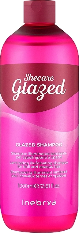 Inebrya Шампунь для блиску волосся з ефектом глазурування Shecare Glazed Shampoo - фото N2