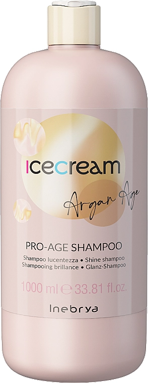 Inebrya Антивозрастной шампунь Ice Cream Pro Age Shampoo - фото N3