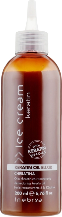 Inebrya Эликсир с кератином Keratin Oil Elixir - фото N2