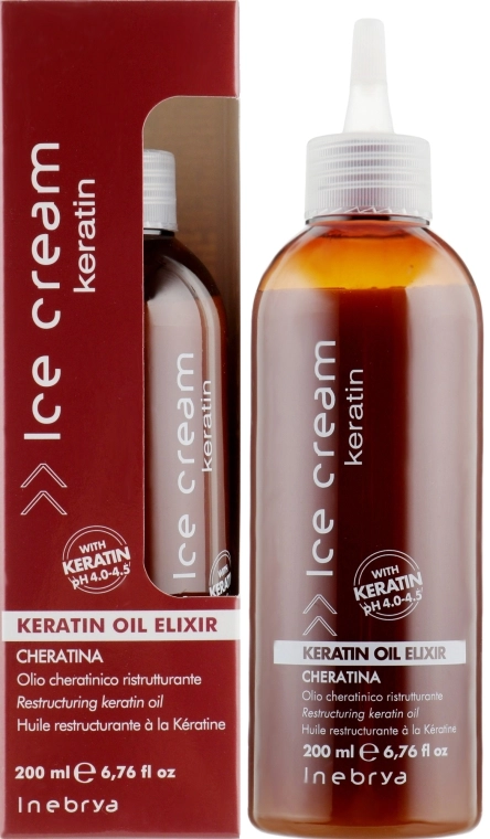 Inebrya Эликсир с кератином Keratin Oil Elixir - фото N3