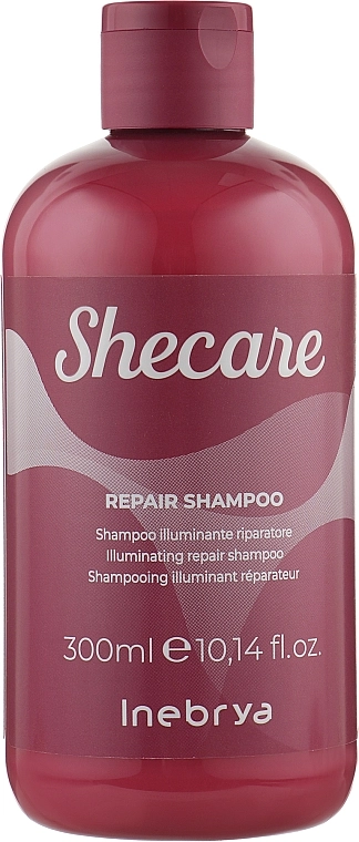 Inebrya She Care Repair Shampoo Відновлювальний шампунь для волосся - фото N1