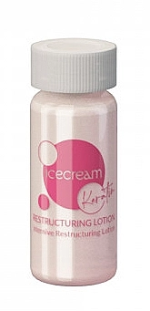 Inebrya Лосьйон для сухого і пошкодженого волосся Keratin Ice Cream Keratin Restructuring Lotion - фото N2