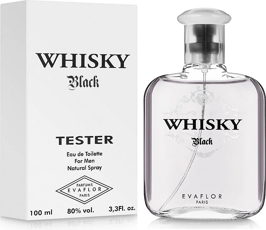 Evaflor Whisky Black Туалетна вода (Тестер з кришечкою) - фото N2