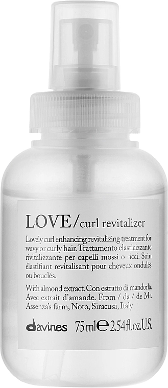 Davines Спрей контролирующий завиток Love Curl Revitalizer Spray, 75ml - фото N1