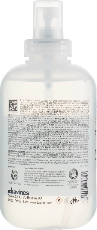 Davines Спрей контролирующий завиток Love Curl Revitalizer Spray, 75ml - фото N3