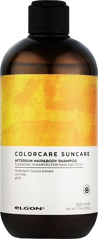 Elgon УЦЕНКА Шампунь после солнца для волос и тела Suncare Aftersun Hair&Body Shampoo * - фото N1