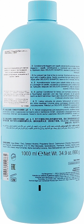 Elgon Деликатный кондиционер для волос Colorcare Delicate Conditioner Ph 4.5 - фото N4