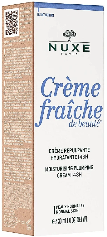 Nuxe Зволожувальний підтягувальний крем для обличчя Creme Fraiche De Beaute Moisturising Plumping Cream 48H - фото N5