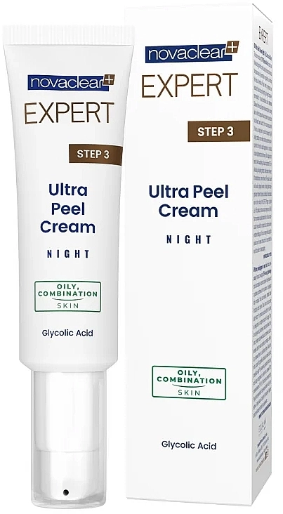 Novaclear Крем для жирної та комбінованої шкіри Expert Ultra Peel Cream - фото N2