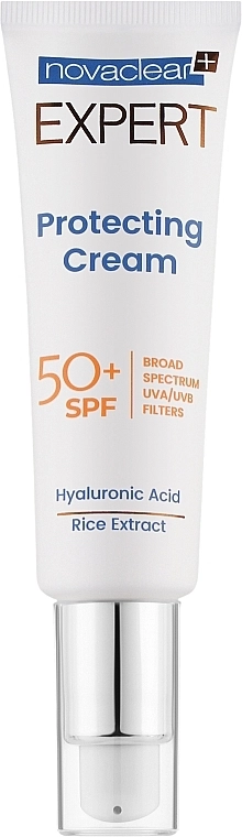 Novaclear Крем для лица с очень высокой степенью защиты от солнца Expert Protecting Cream SPF 50+ - фото N1