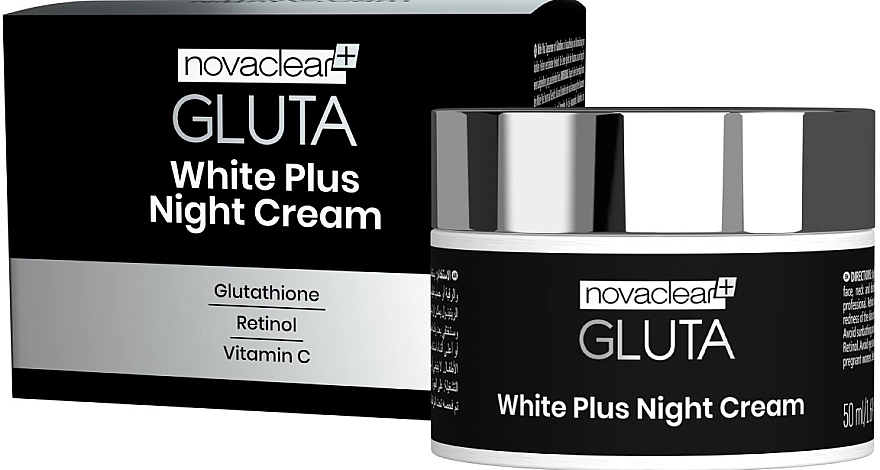 Novaclear Ночной крем для лица Gluta White Plus Night Cream - фото N1